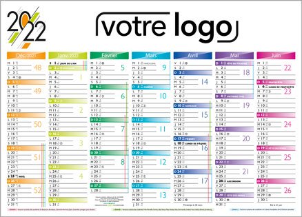 MAXI FOLIO vente de calendriers 2022 et conception de calendriers publicitaires pour les entreprises, les collectivités, à Saint-Bonnet-Le-Château