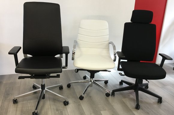 Vente de fauteuil de bureau, de direction, tissu, simili cuir, cuir, grand confort, appui tête et accoudoirs réglables, Craponne-sur-Arzon 