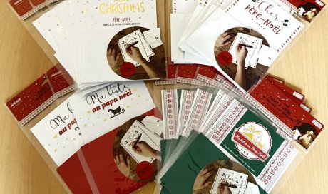 LETTRE AU PERE NOEL EN VENTE CHEZ MAXI FOLIO A CRAPONNE-SUR-ARZON 