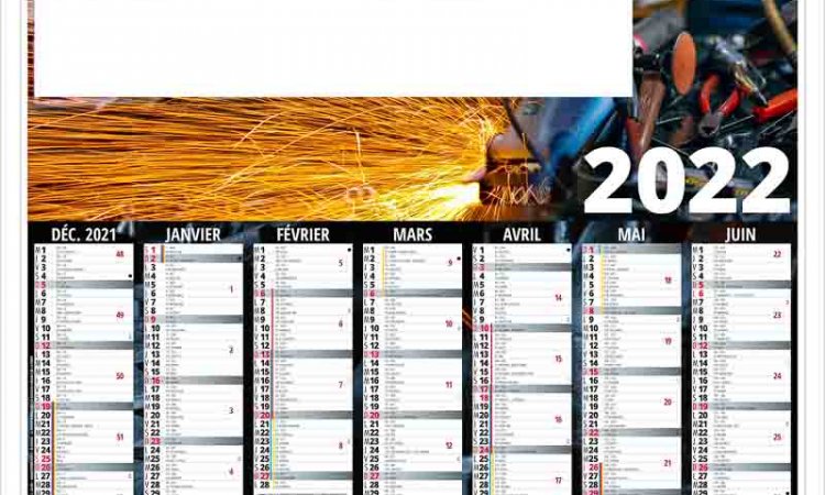 MAXI FOLIO vente de calendriers 2022 et conception de calendriers publicitaires pour les entreprises, les collectivités, Saint-Bonnet-Le-Château