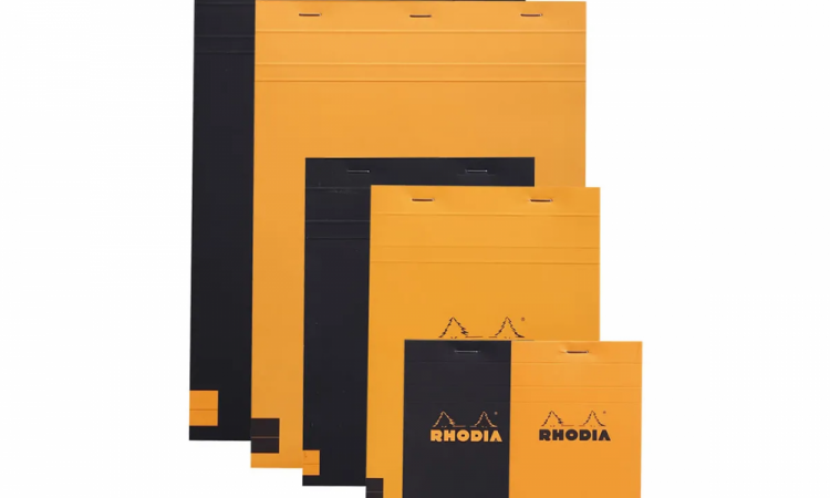 MAXI FOLIO vend blocs RHODIA orange ou noir à Craponne-sur-Arzon